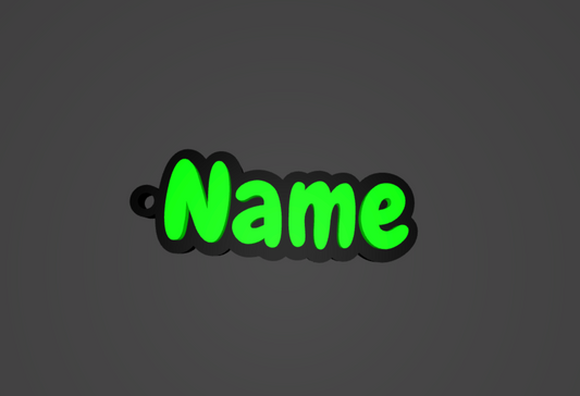 Custom Name Keychain