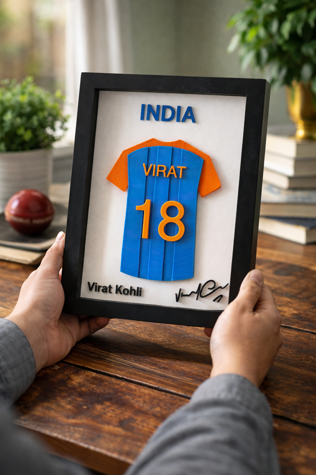 Virat Kohli 3D Jersey Frame