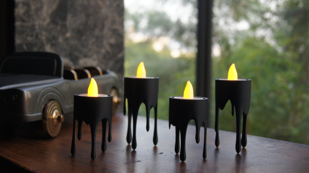 Dripping Wax (Set of 4)