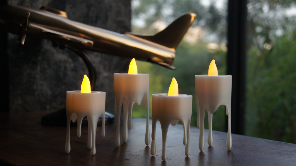 Dripping Wax (Set of 4)