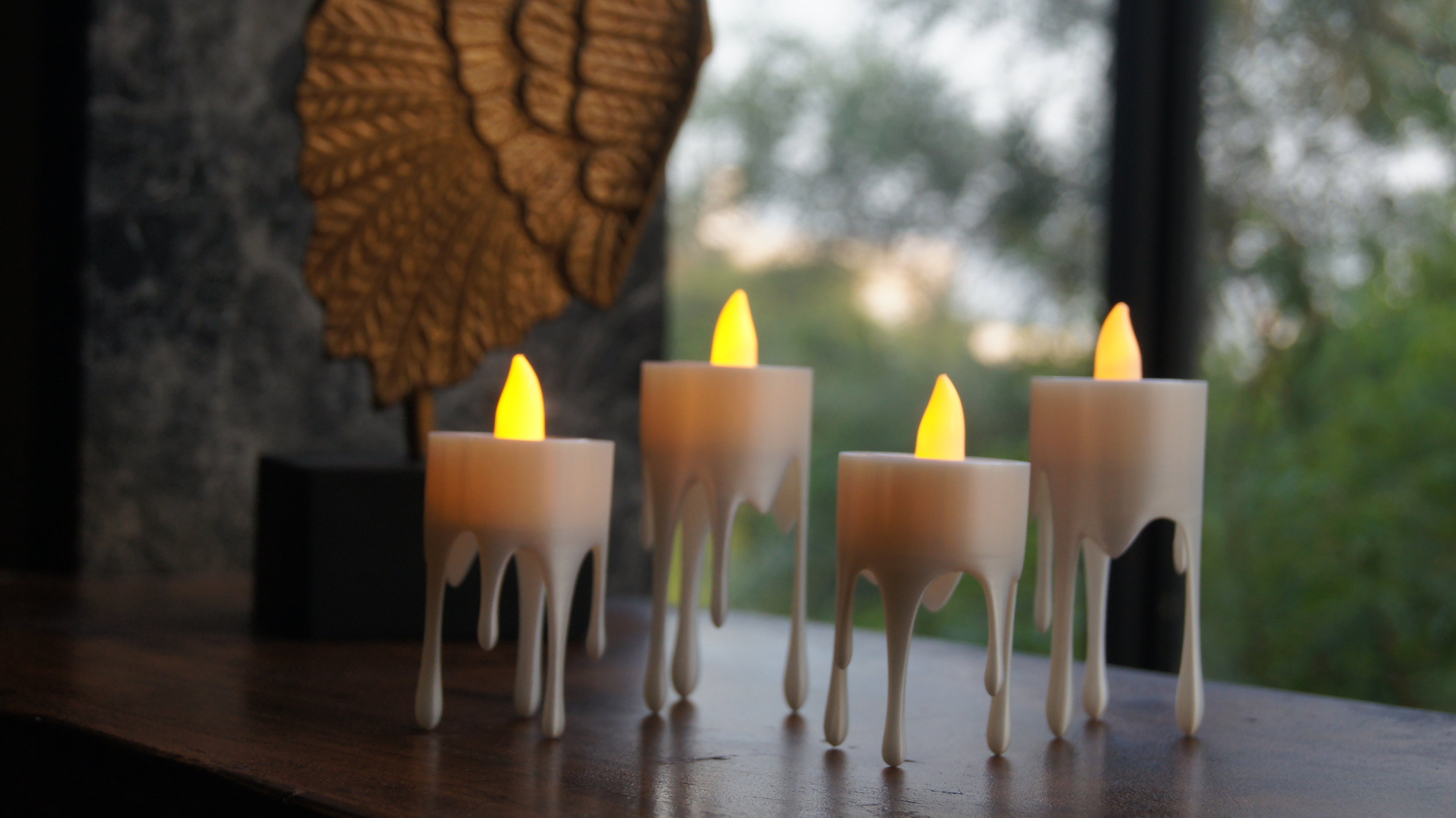 Dripping Wax (Set of 4)