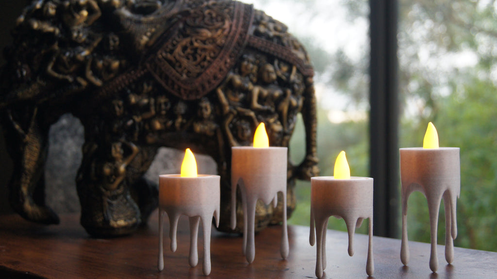 Dripping Wax (Set of 4)