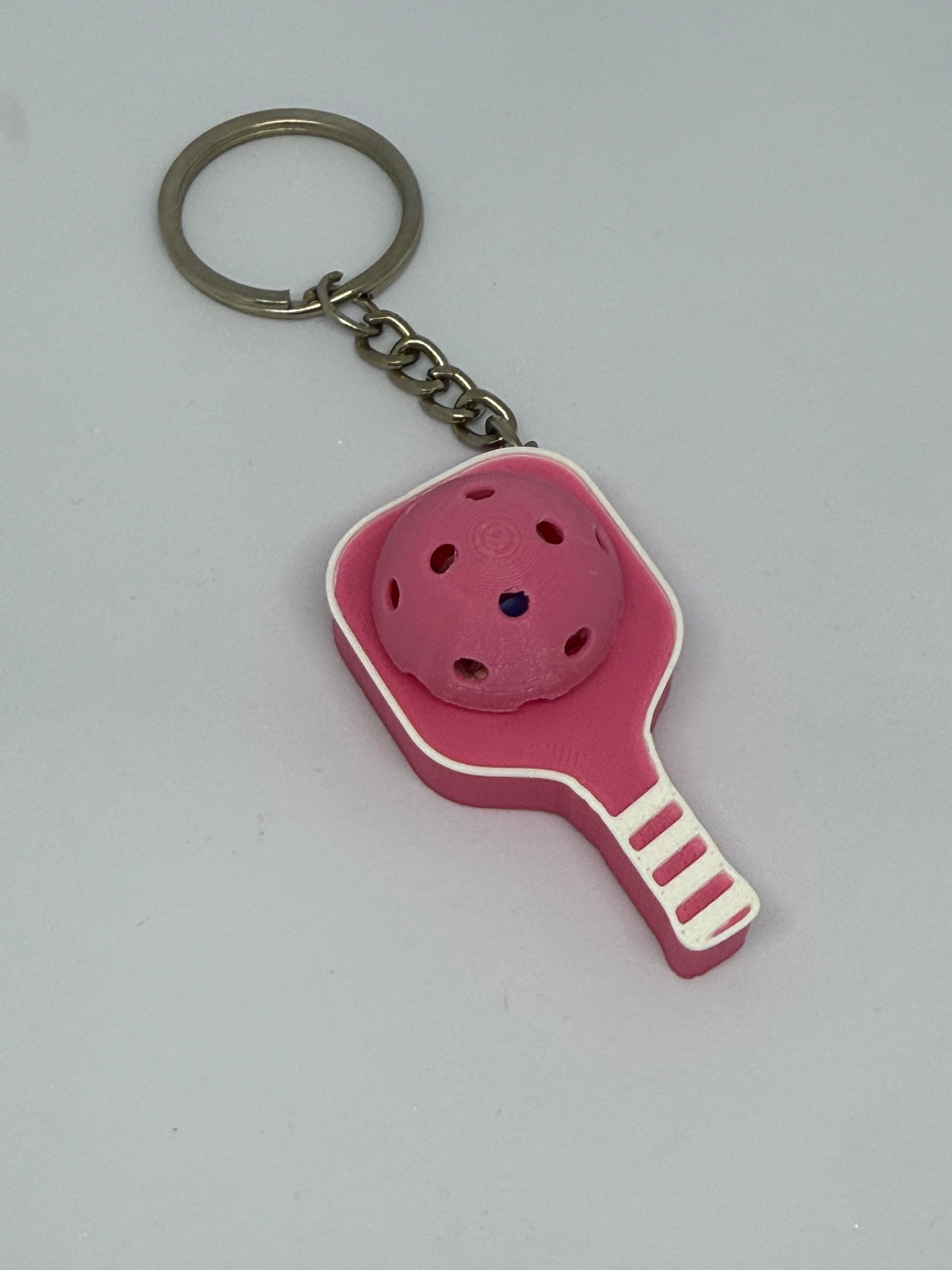 Pickleball Clicker Keychain