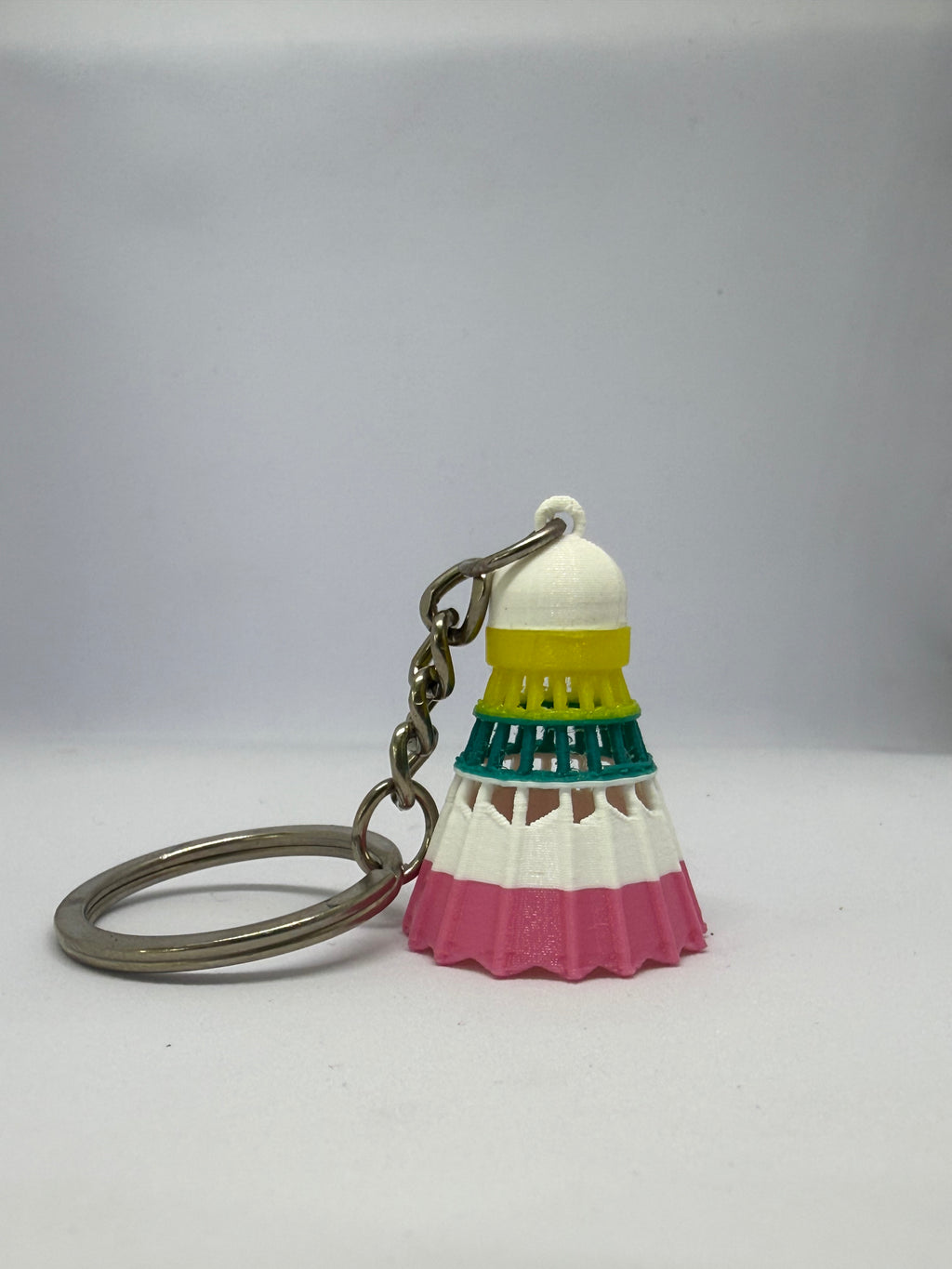Mini Badminton Shuttlecock Keychain