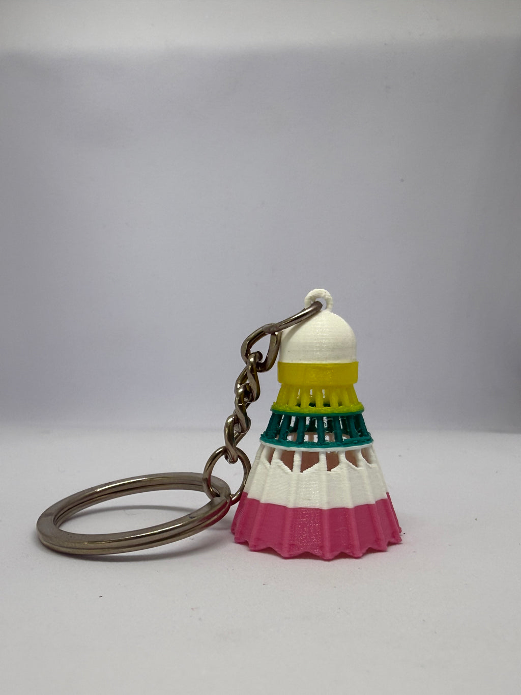 Mini Badminton Shuttlecock Keychain