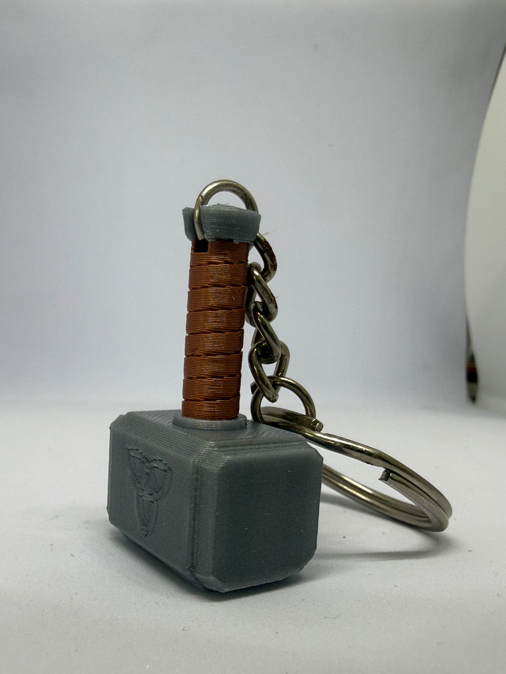 Thor-Inspired Hammer Keychain