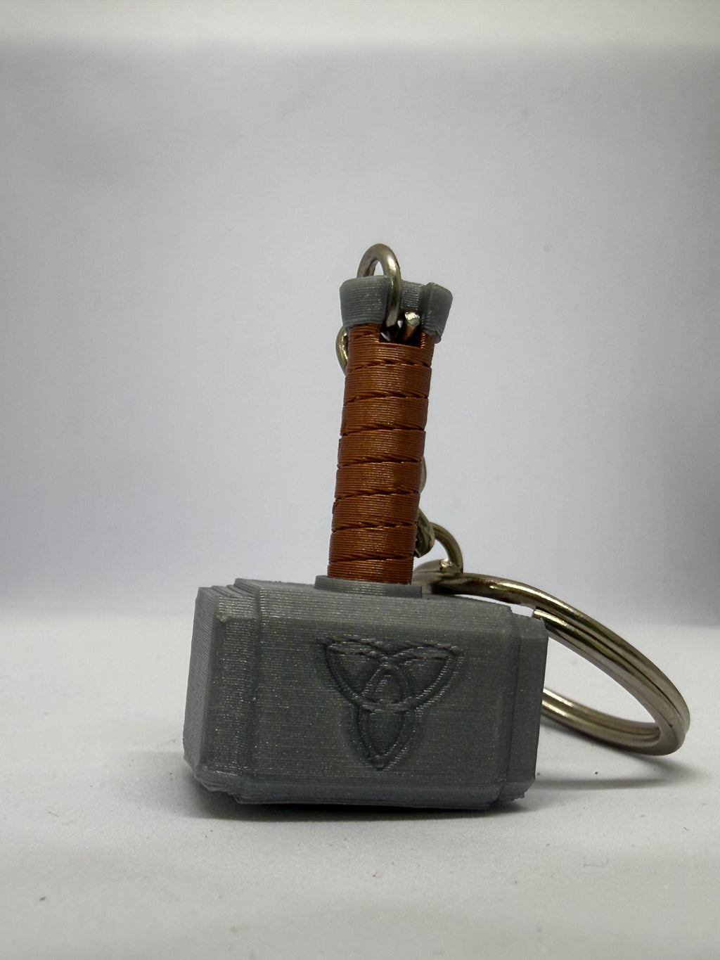 Thor-Inspired Hammer Keychain