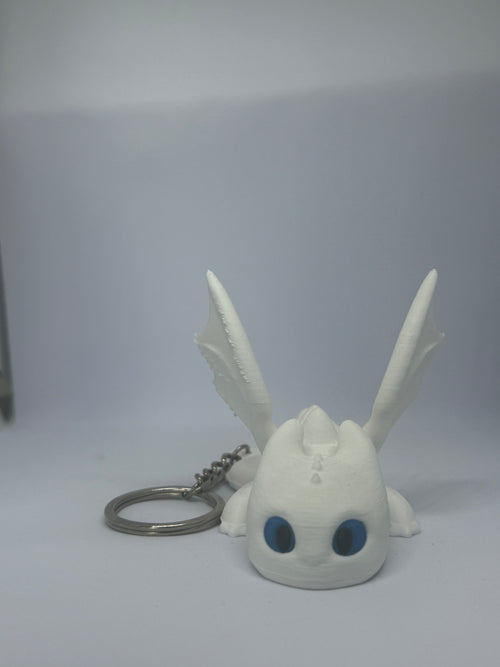 Articulated Dragon Keychain